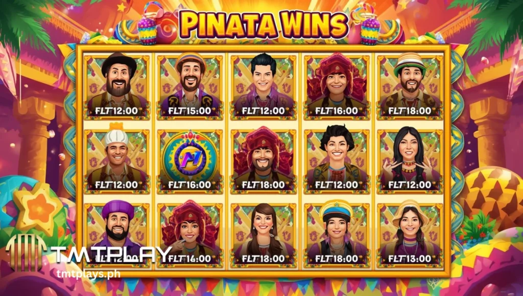 Gamitin ang trial mode sa Pinata Wins Slot Demo para mag-practice ng combo